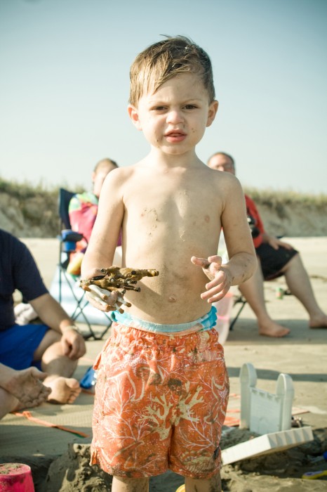 Tripp on the Beach